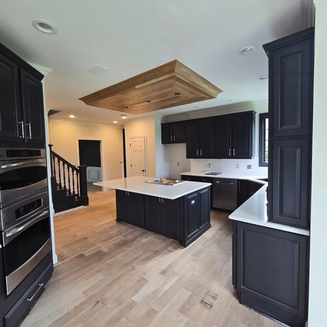 Chas Lindemann, owner of F&C Kitchen Solutions, on a job site